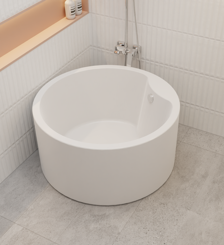 HERA Bathtub 1007, Round Shape Standalone Tub