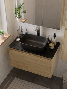 HERA Ceramic Basin Matt Black 9029-M201