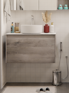 HERA Nature Vanity Cabinet Charcoal Ash