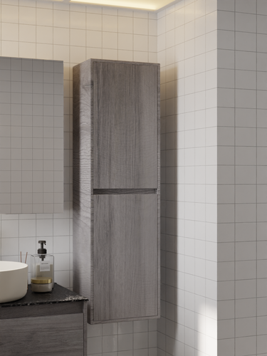 Charcoal Bathroom Cabinetry 