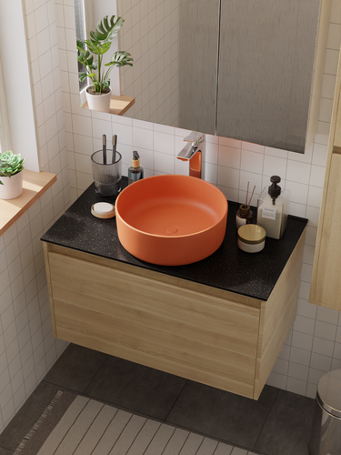 HERA Ceramic Basin Tangerine 9514B-M110