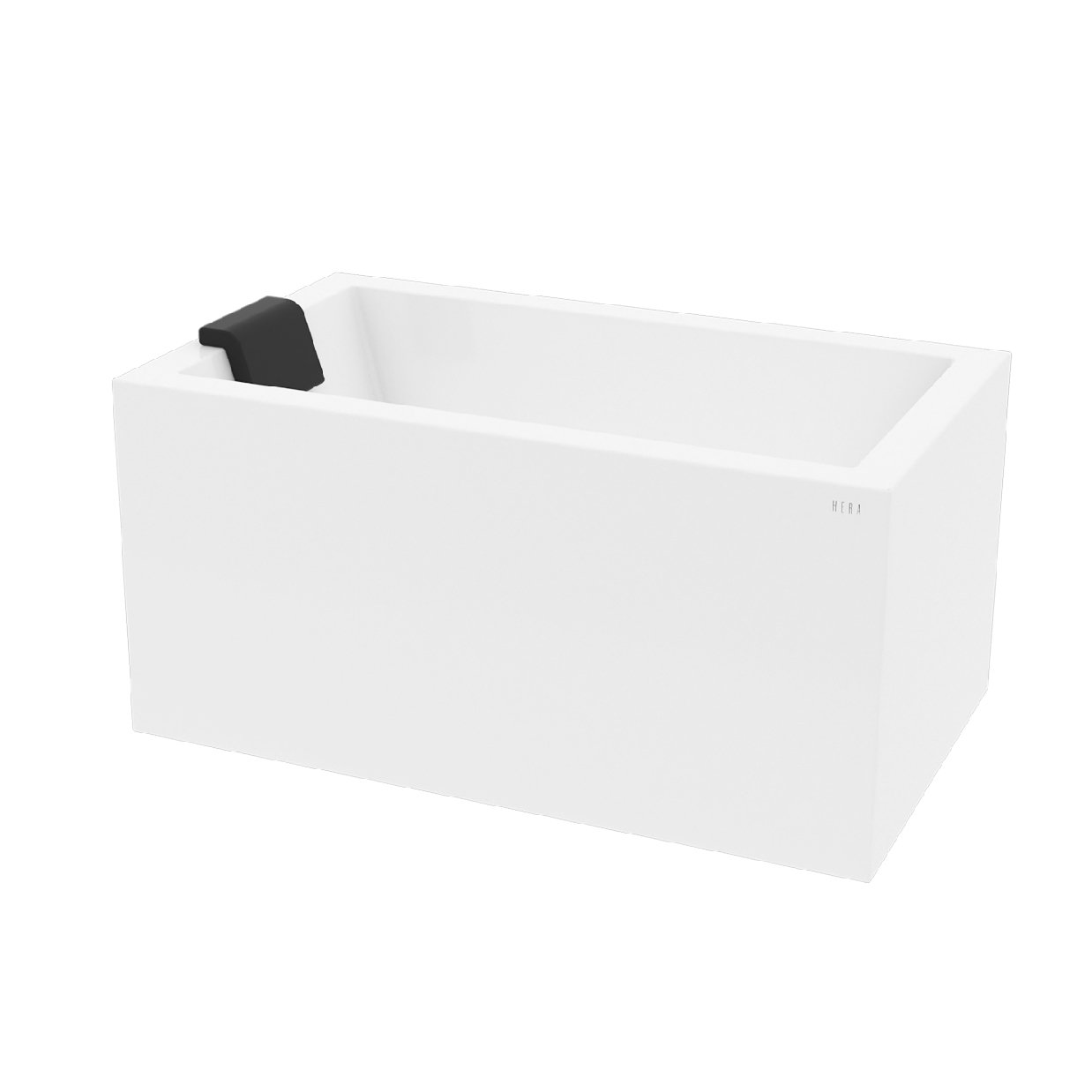 HERA Bathtub 1005 Black, Oval Stand Alone